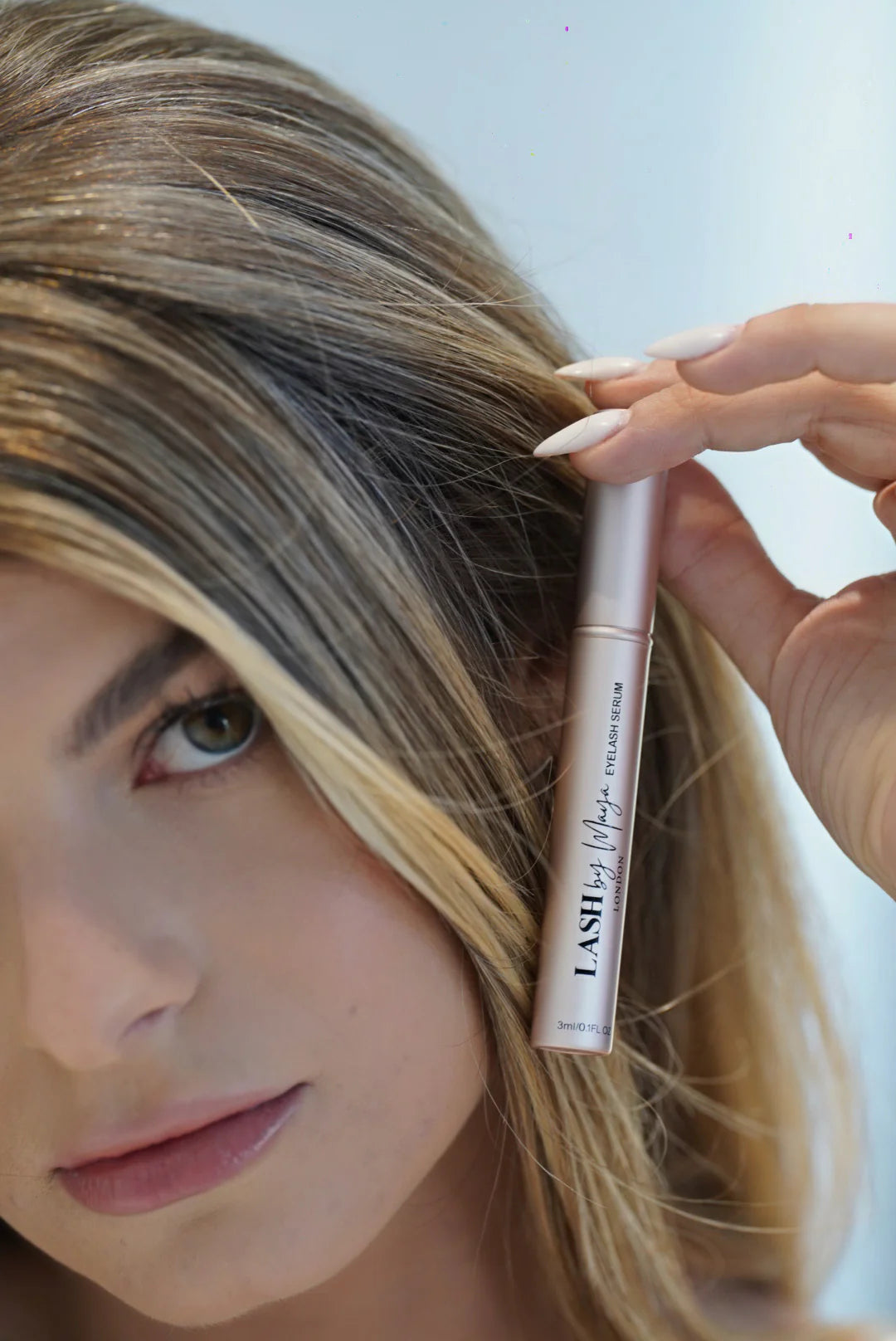 Hoe gebruik je een serum + kruller + mascara?